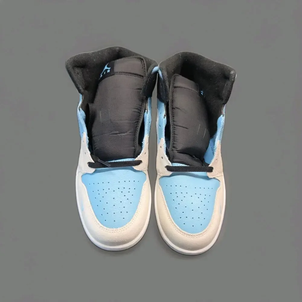 Size 12 - Air Jordan 1 SE Mid Summit White Blue Chill